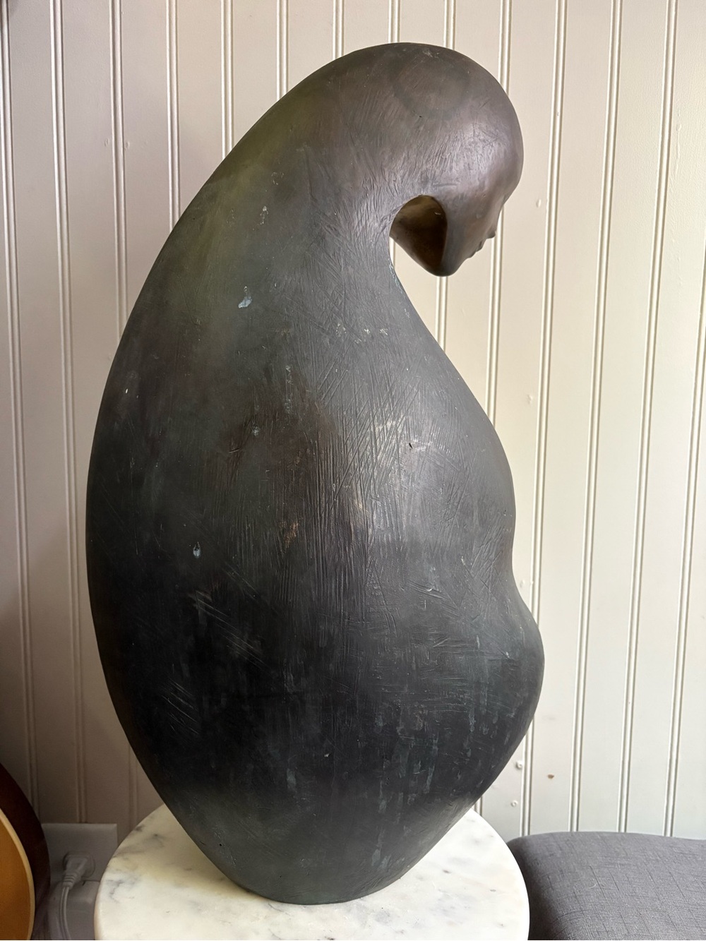 RARE Angelo Basso Bronze Sculpture “Mother and Child” Limited Edition VIII/IX - Picture 4 of 11